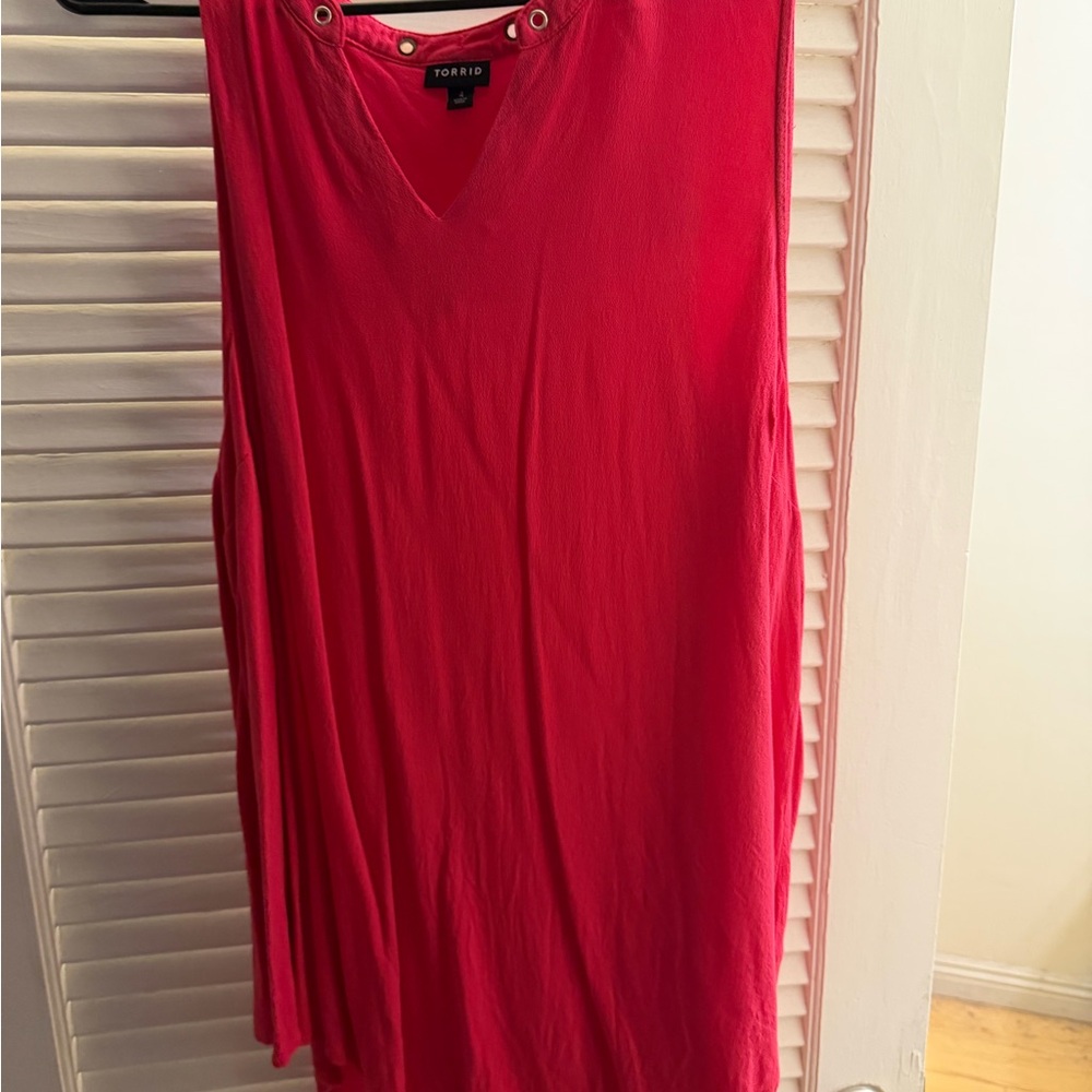 Torrid Vivid Pink Tank Top